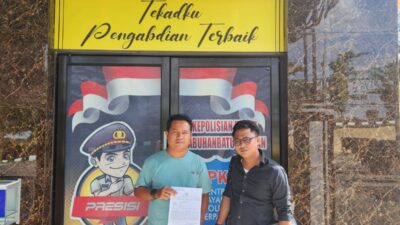 Star Parulian Hutabarat Laporkan Penjarahan Kebun Sawit ke Polres Labusel