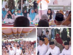 Bobby Nasution dan Ari Wibowo Motivasi Santri di Tabligh Akbar Hari Santri Nasional di Labuhanbatu Selatan