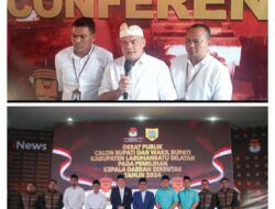 Bawaslu Hadiri Debat Perdana Calon Kepala Daerah Labusel 2024