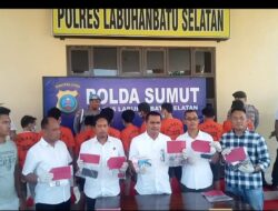 Satresnarkoba Polres Labusel Sikat 12 Kasus Narkoba dalam Sebulan, 11 Tersangka Ditangkap!