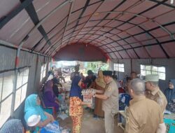 Pemkab Labusel Bergerak Cepat, Salurkan Bantuan untuk Korban Kebakaran Labuhan Baru